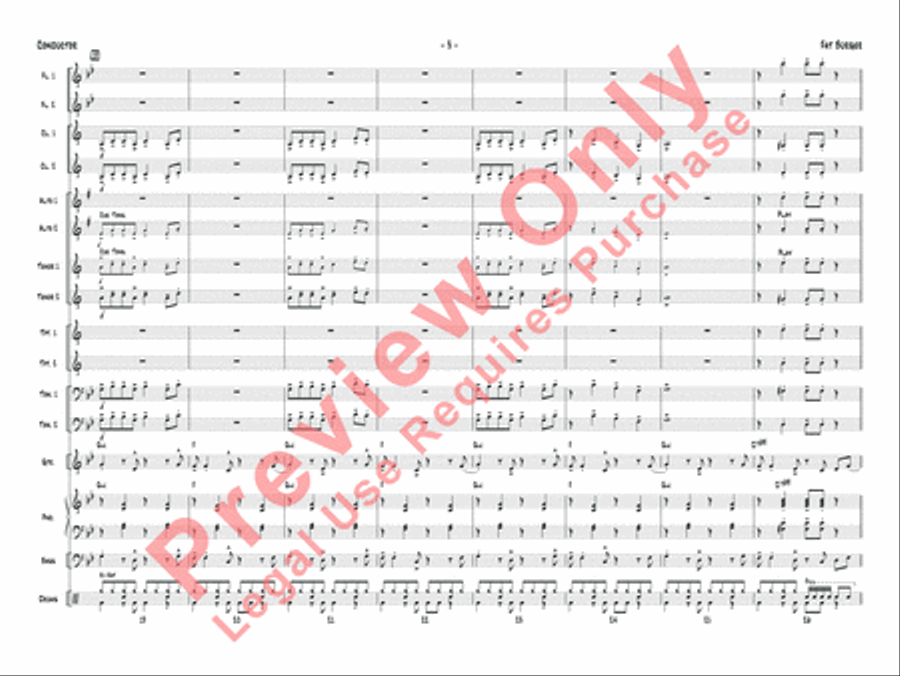 Fat Burger Jazz Ensemble scores gallery preview page 6