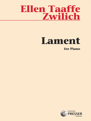 Book cover for Lament