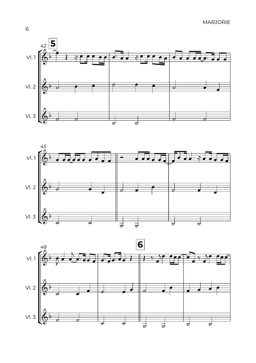 Marjorie String Trio scores gallery preview page 6