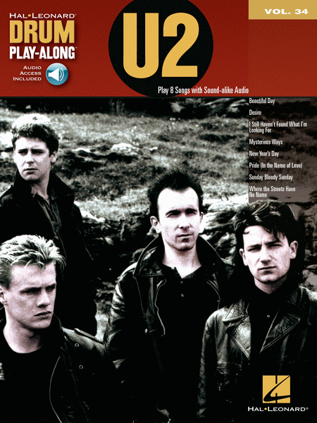 U2 (Drum Play-Along Volume 34)