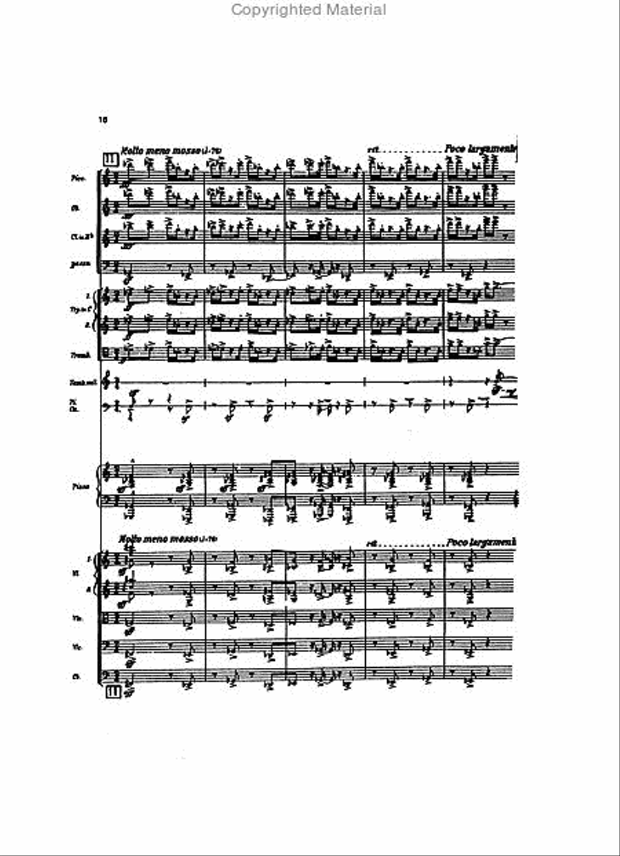 Music for the Theatre Orchestra scores gallery preview page 5