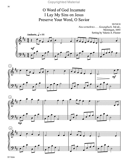 Piano Stylings, Set 1: Hymns for the Church Year