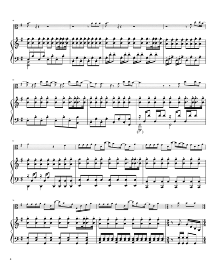 Faded Faded String Duet scores gallery preview page 6