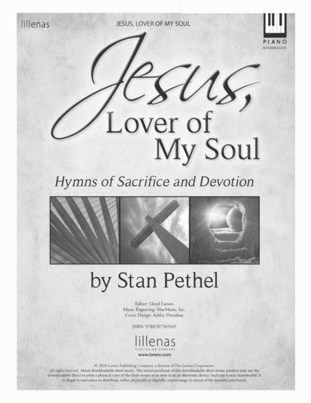 Jesus, Lover of My Soul - Digital Download