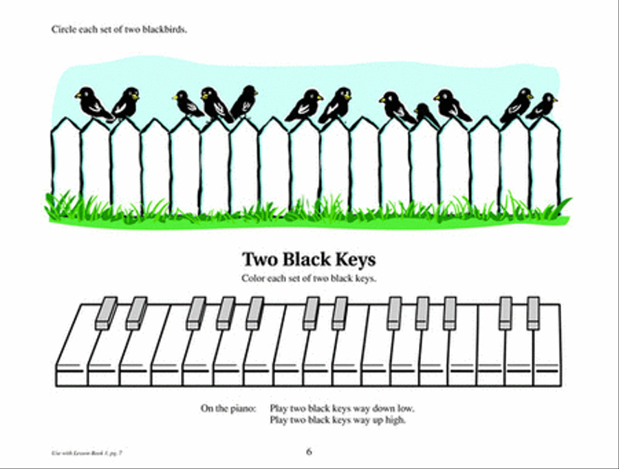 Piano Theory Workbook Book 1 Piano Method scores gallery preview page 5