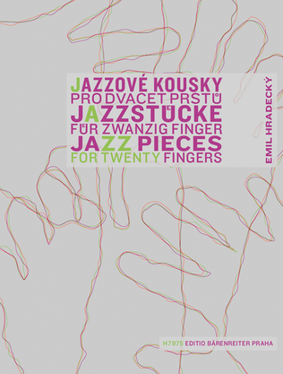 Book cover for Jazzstücke für zwanzig Finger