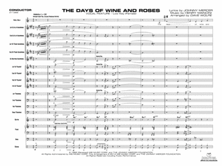 Book cover for The Days of Wine and Roses: Score