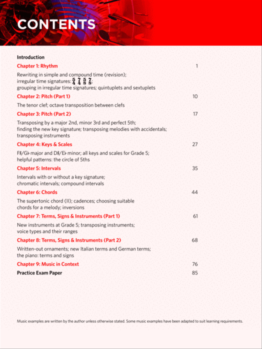 Discovering Music Theory Workbook Activity Books scores gallery preview page 3
