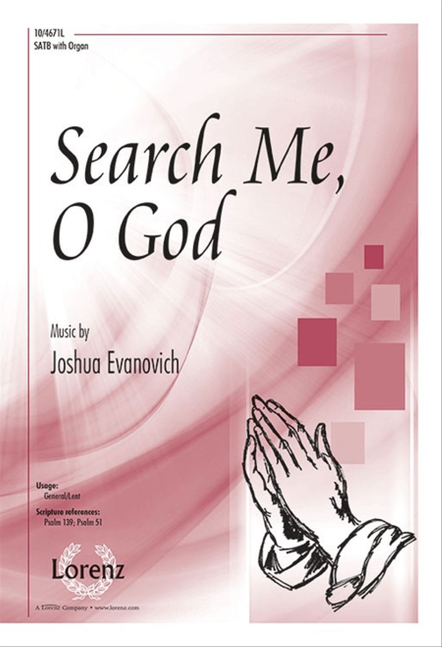 Search Me, O God 4-Part scores gallery preview page 1