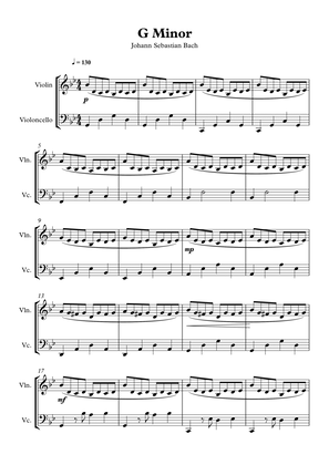 G Minor - Johann Sebastian Bach