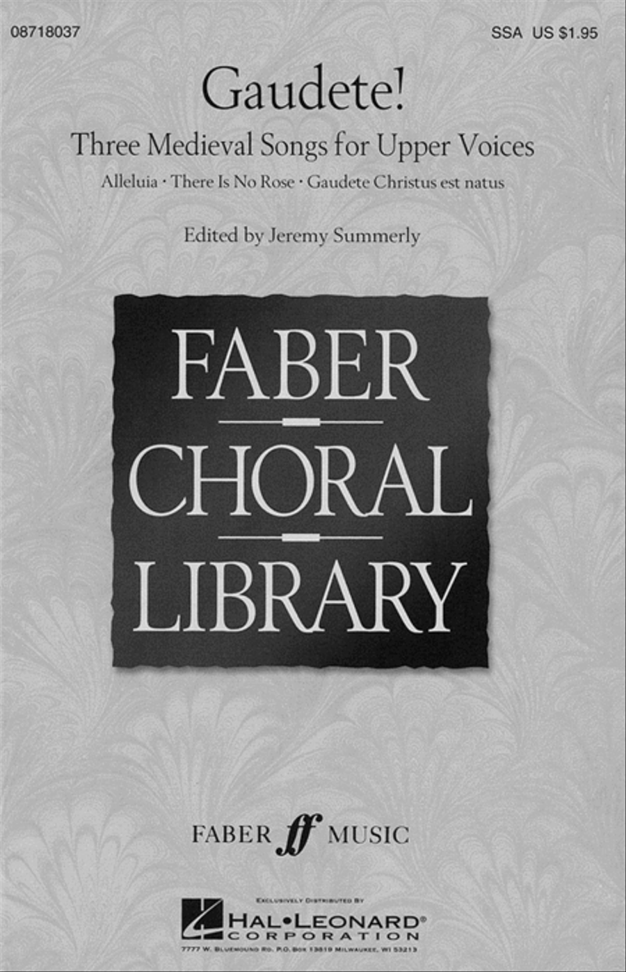 Gaudete! – Three Medieval Songs for Upper Voices (Collection) SSA scores gallery preview page 1