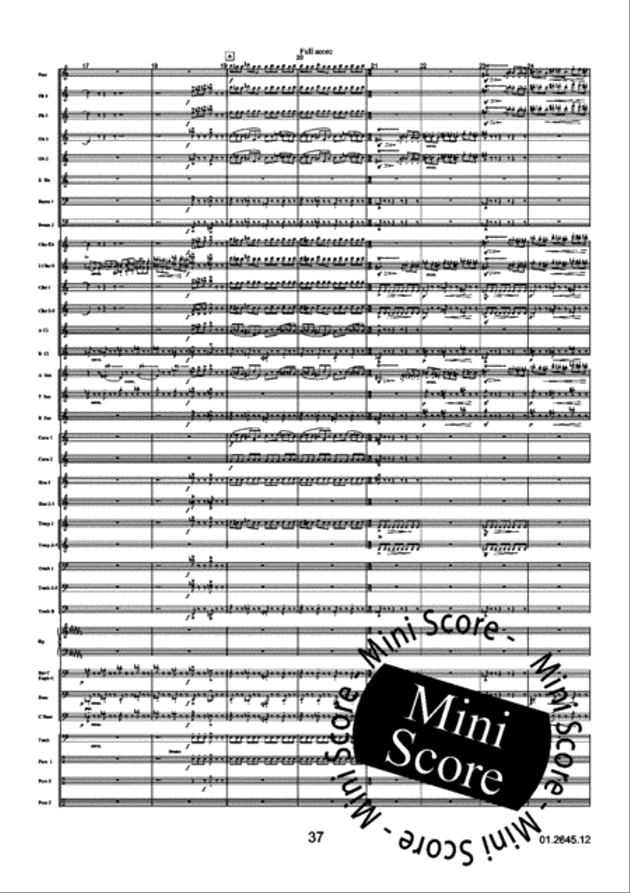 Symphony No. 4 Symphony No. 4 Concert Band scores gallery preview page 41