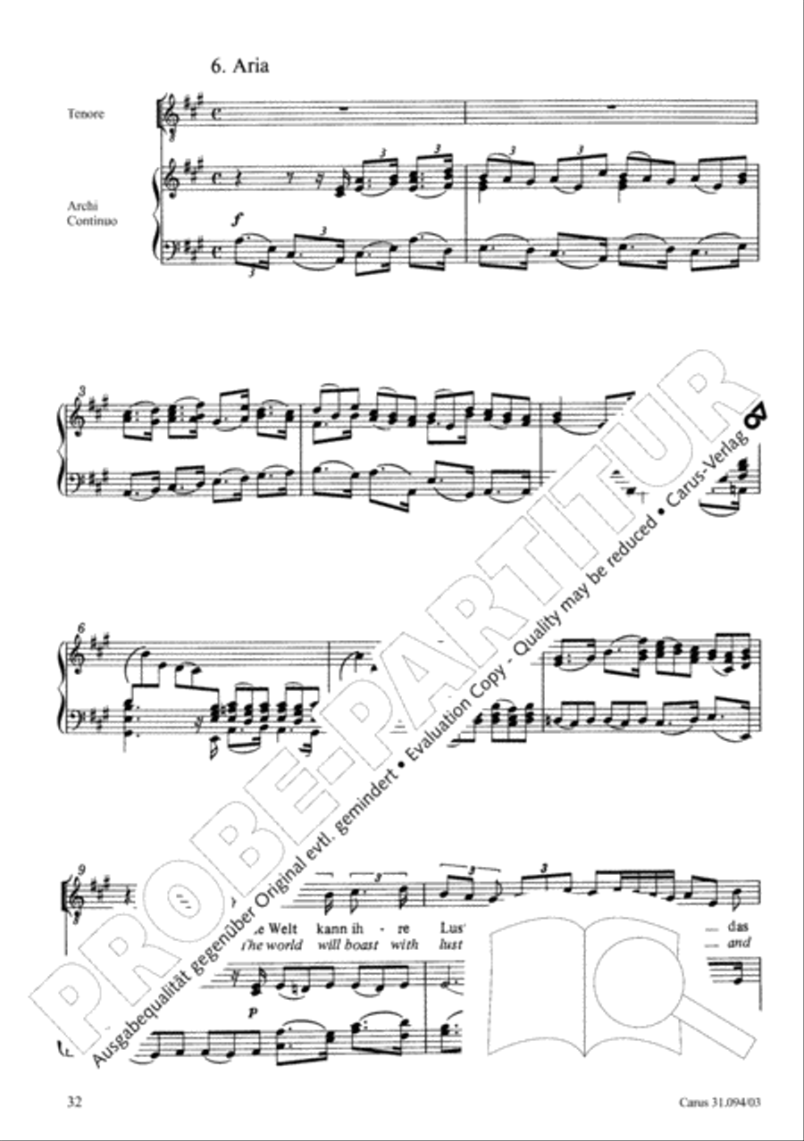 What has this world to give (Was frag ich nach der Welt) 4-Part scores gallery preview page 33