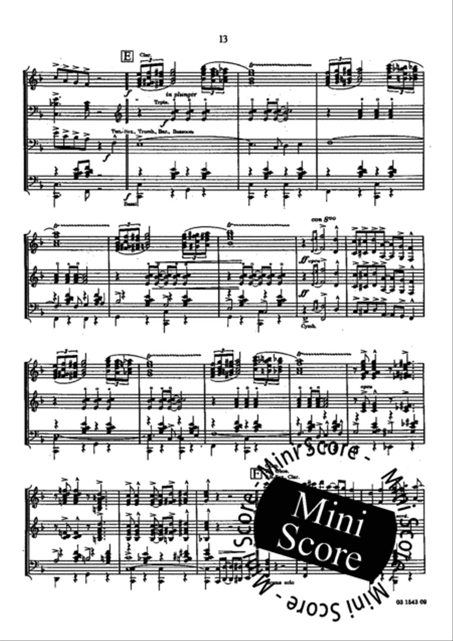 On Broadway Fanfare Band scores gallery preview page 17