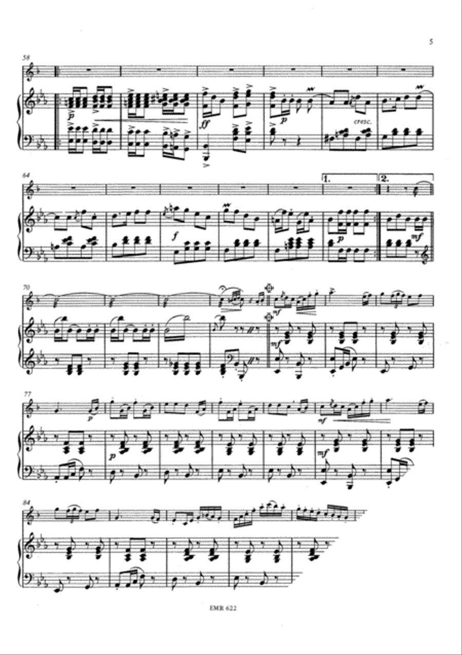 Souvenir de St. Petersbourg Cornet scores gallery preview page 5