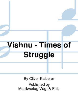 Book cover for Vishnu - Times of Struggle