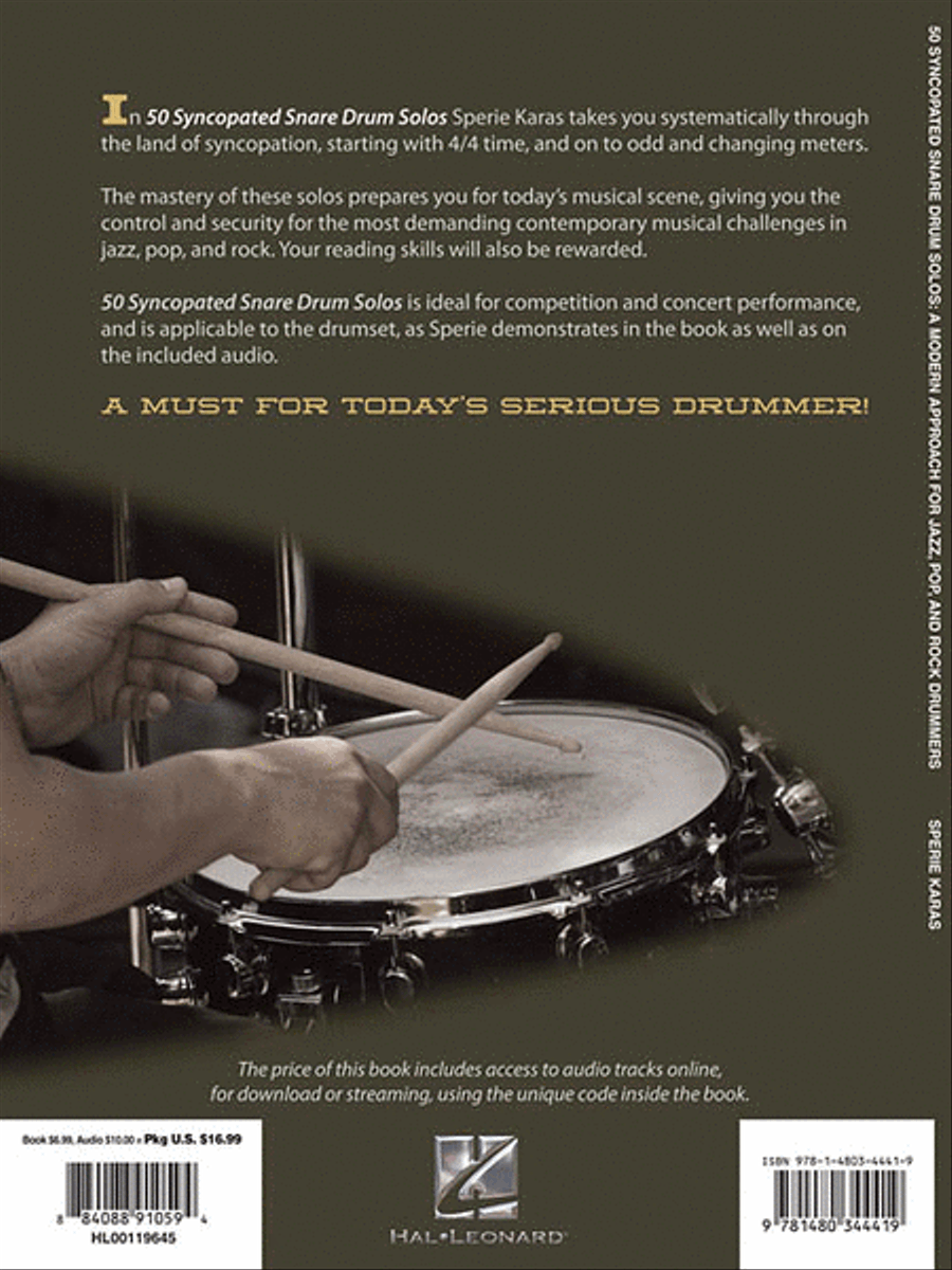 50 Syncopated Snare Drum Solos Snare Drum scores gallery preview page 2