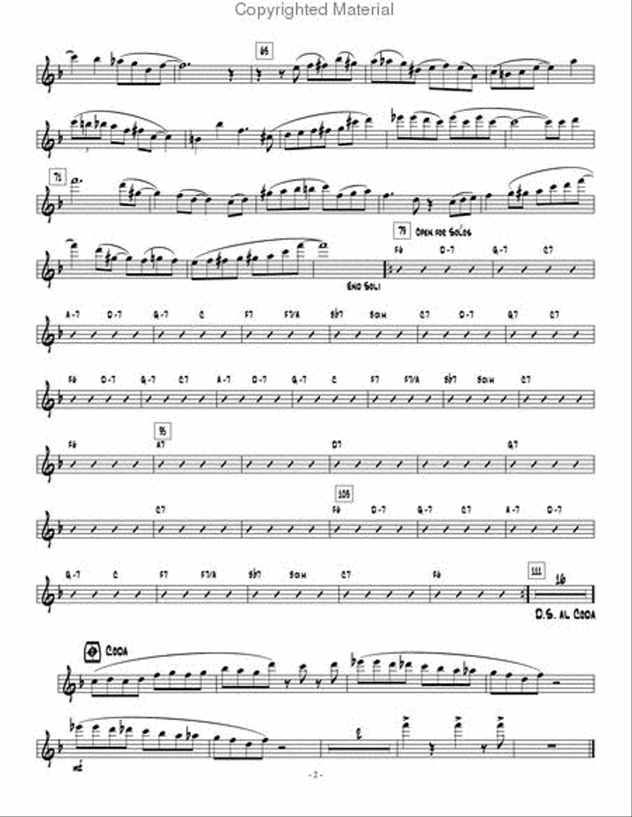 Don't Get Caught Jazz Ensemble scores gallery preview page 3