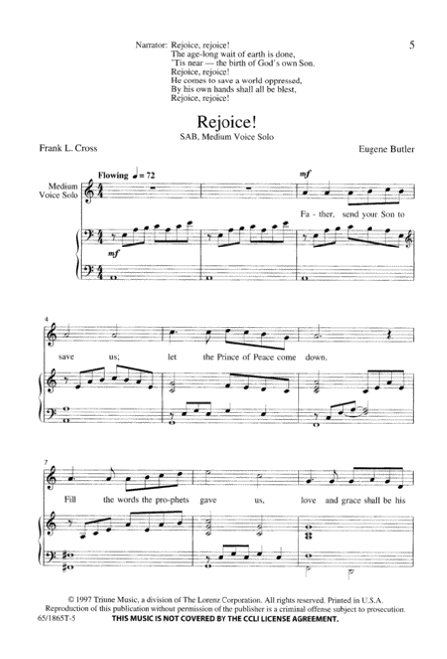 A Great Light A Great Light 3-Part scores gallery preview page 7