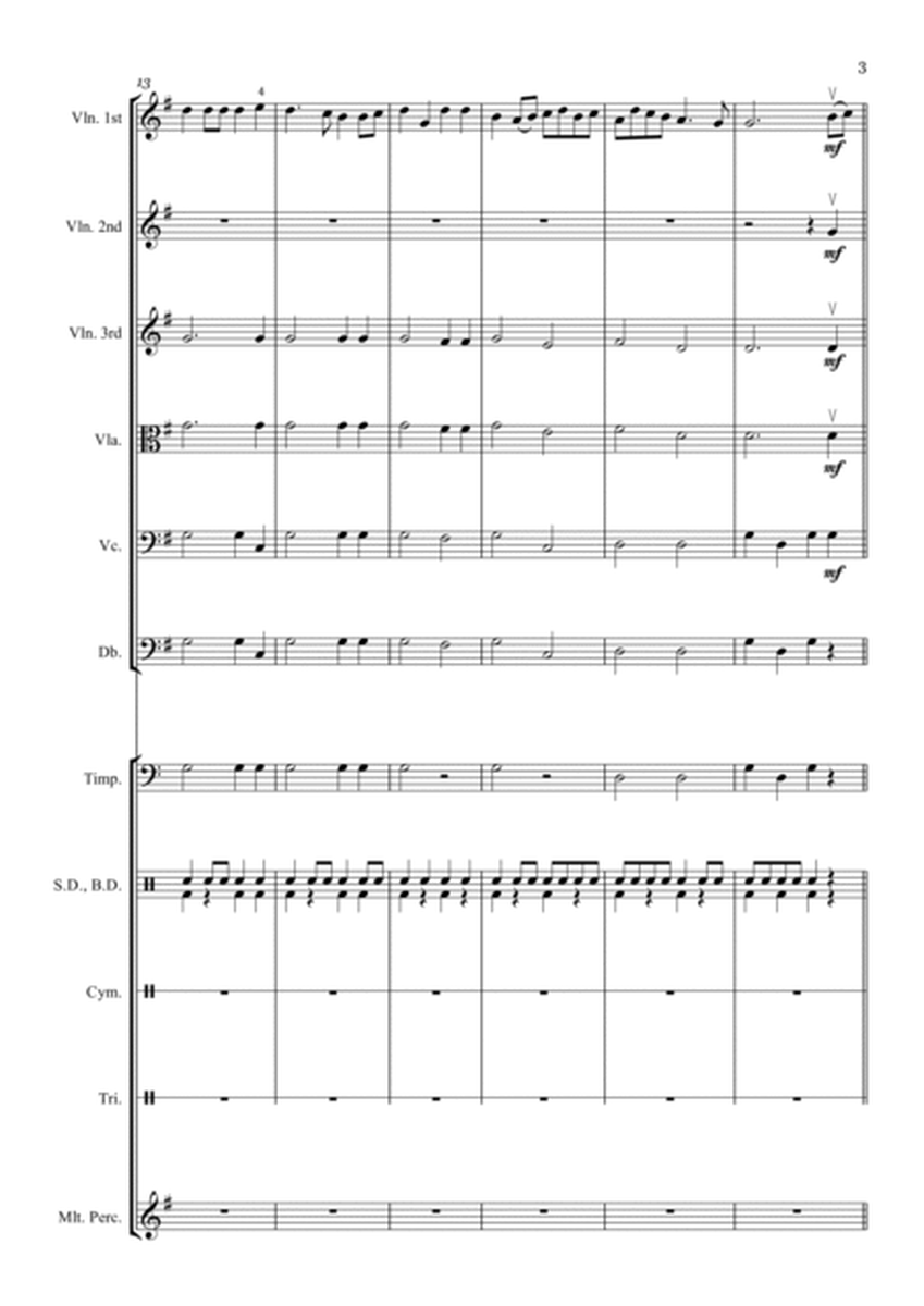 Fanfare Rondeau (for string orchestra and percussion) image number null