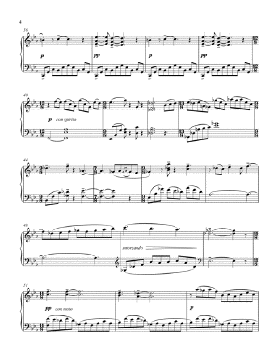 Toccata Toccata Piano Solo scores gallery preview page 6