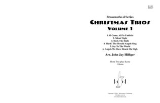 Book cover for Christmas Trios, Vol. 1