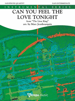 Book cover for Can You Feel the Love Tonight