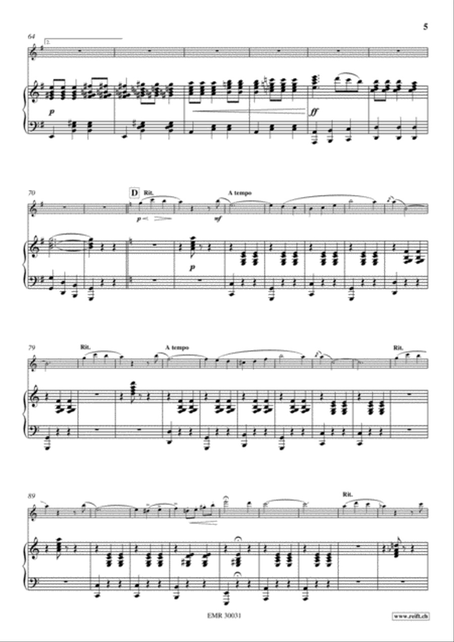 Love's Enchantment Alto Recorder scores gallery preview page 5