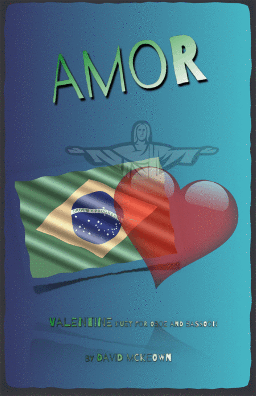 Amor, (Portuguese for Love), Oboe and Bassoon Duet Woodwind Duet scores gallery preview page 1