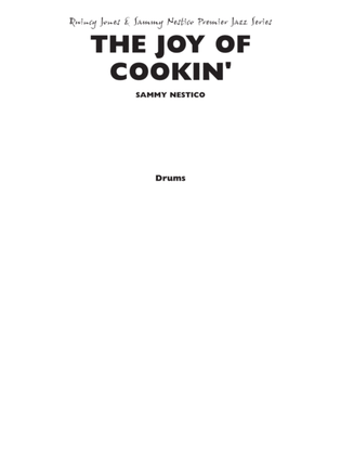 Book cover for The Joy of Cookin': Drums