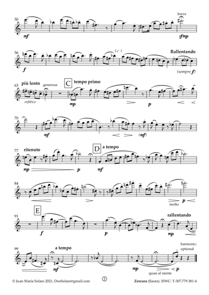 Zerzura [solo flute]