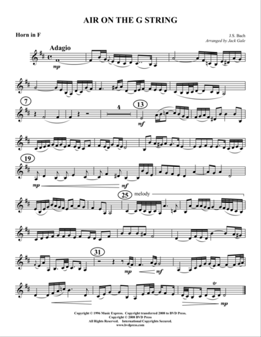 Ceremonial Music for Brass Quintet Brass Quintet scores gallery preview page 1