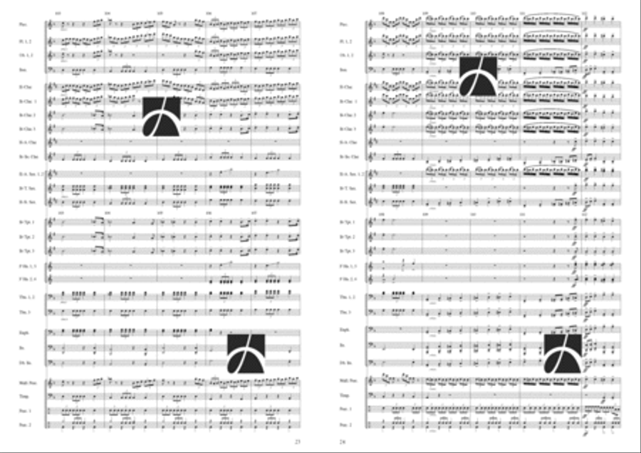 Tanz der Vampire Concert Band scores gallery preview page 10