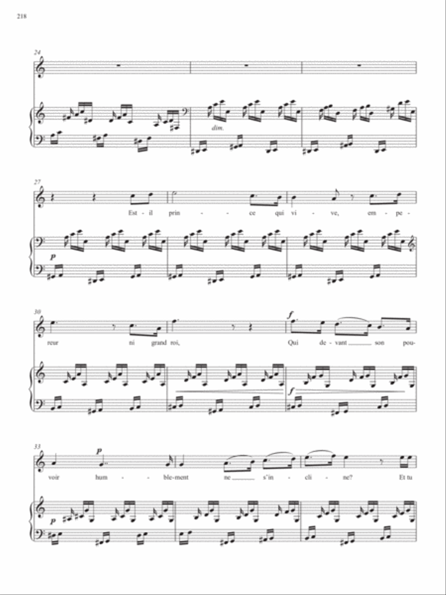 Op. 48, No. 4: Eh! quoi ? tu fuis l'Amour from Songs of Gouvy, V1 Piano Accompaniment scores gallery preview page 4