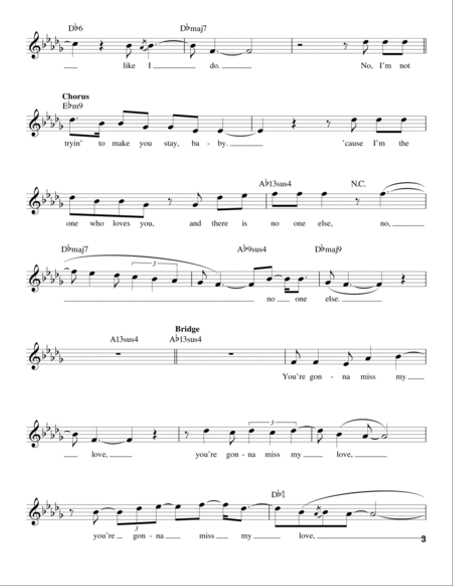 You'll Never Find Another Love Like Mine Voice scores gallery preview page 3