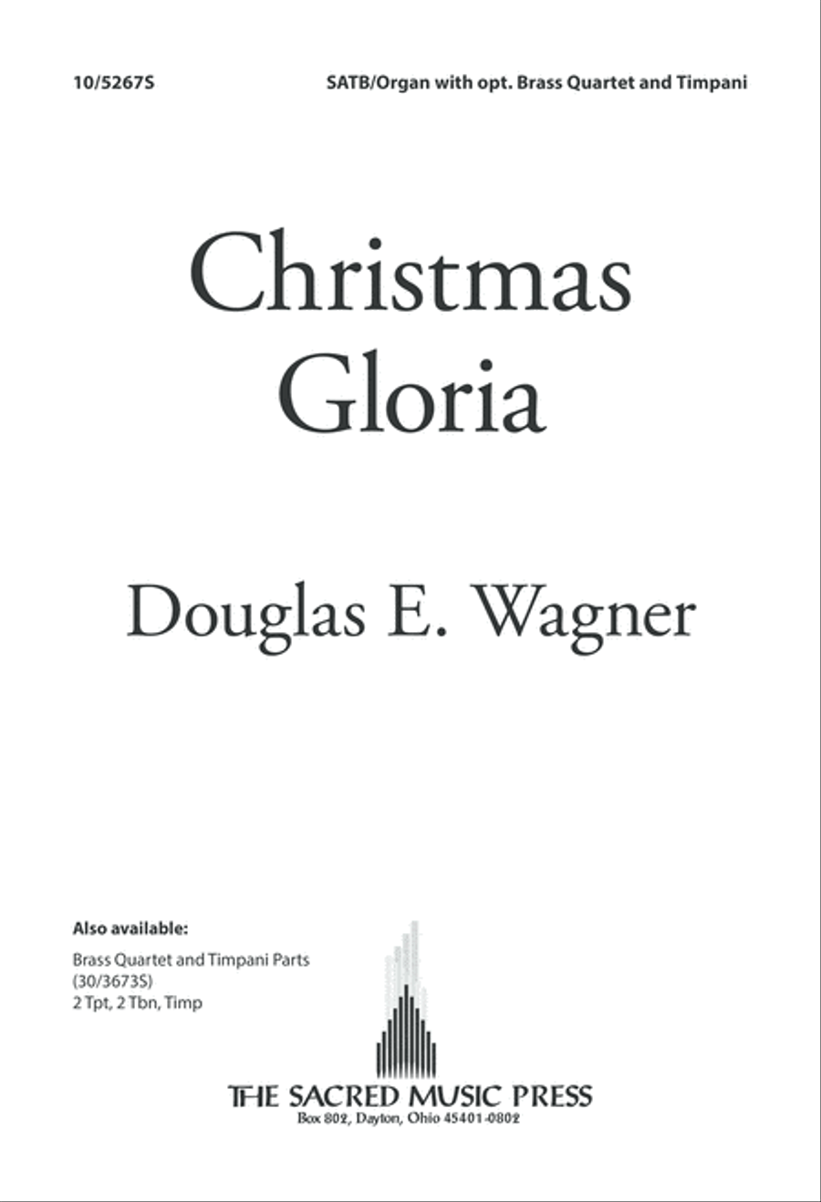 Christmas Gloria 4-Part scores gallery preview page 1