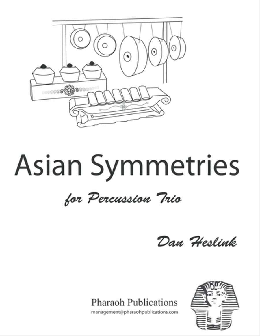 Asian Symmetries Percussion Ensemble scores gallery preview page 1