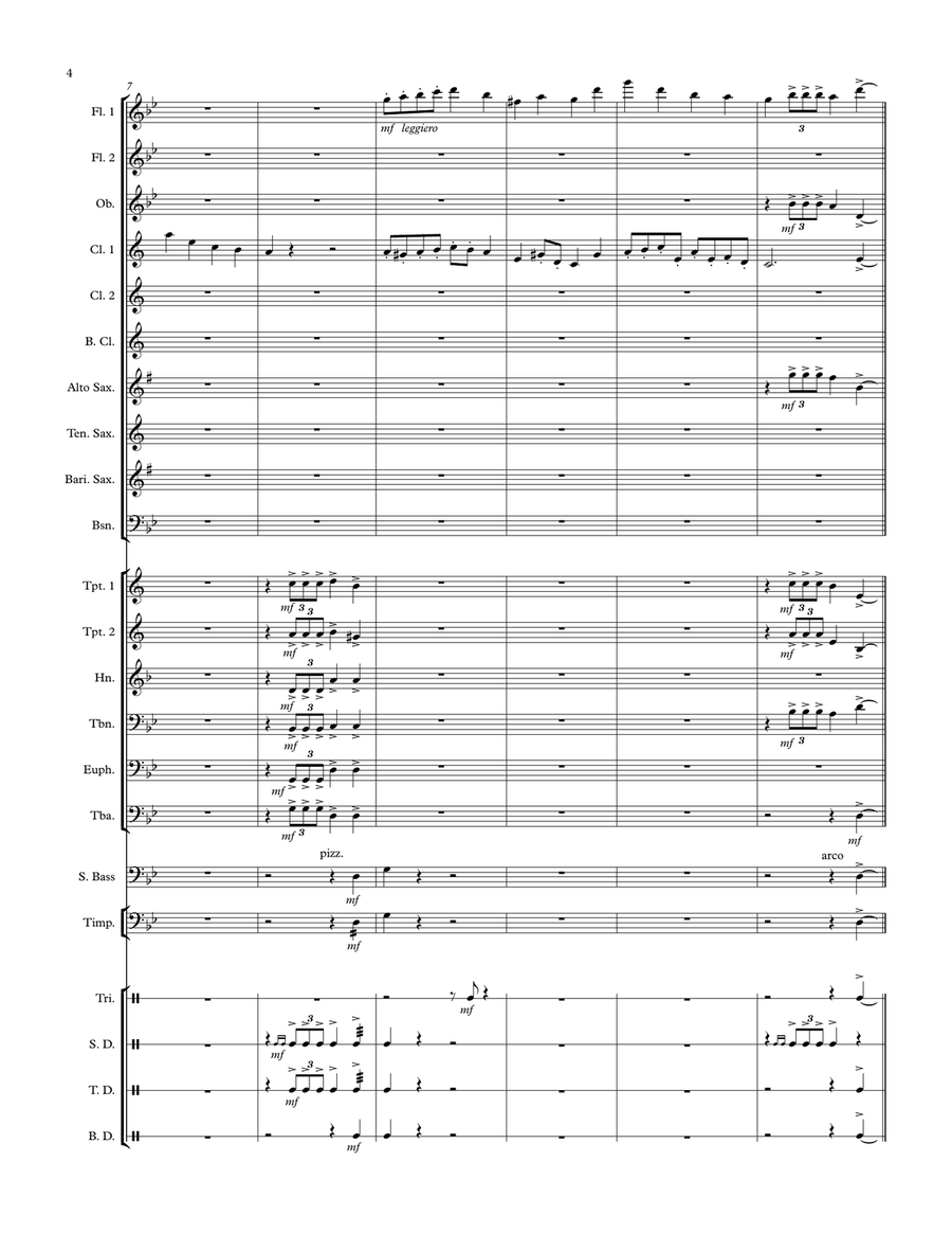 Counterbalance Concert Band scores gallery preview page 4
