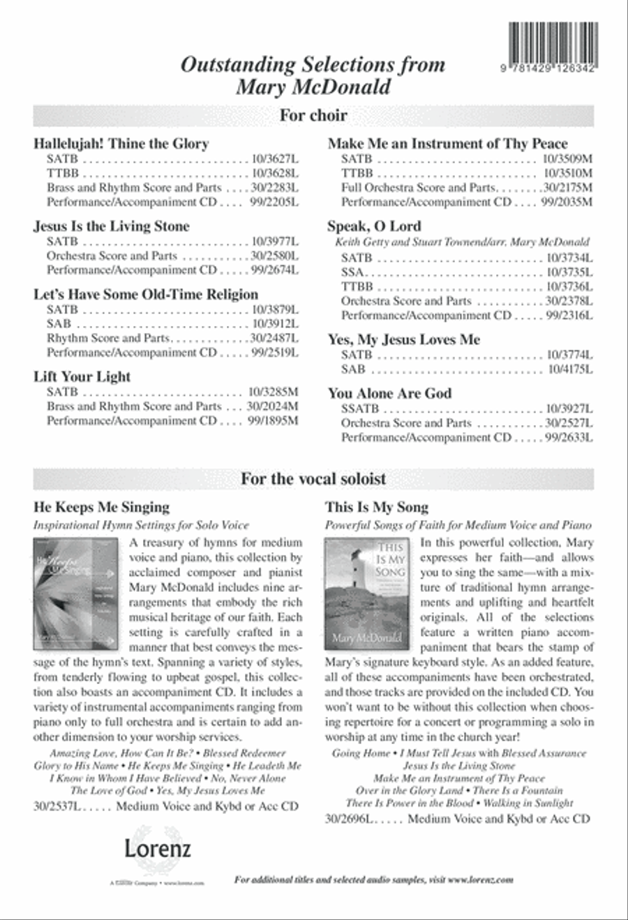 Immortal Love, Forever Full 4-Part scores gallery preview page 12