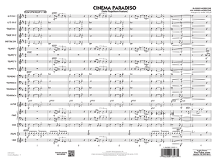 Book cover for Cinema Paradiso (arr. Mark Taylor) - Conductor Score (Full Score)