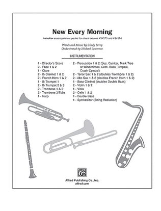 Book cover for New Every Morning