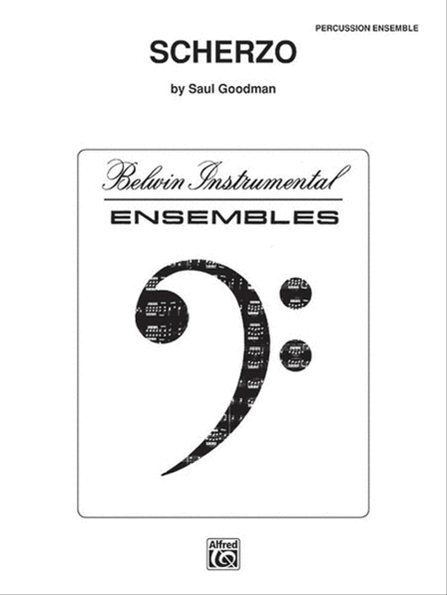 Scherzo for Percussion Scherzo for Percussion Percussion Ensemble scores gallery preview page 1