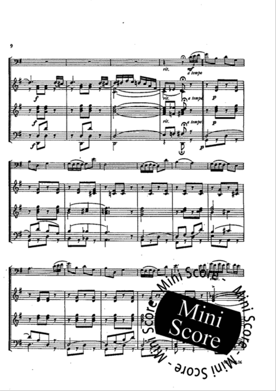 The Acrobat The Acrobat Concert Band scores gallery preview page 13