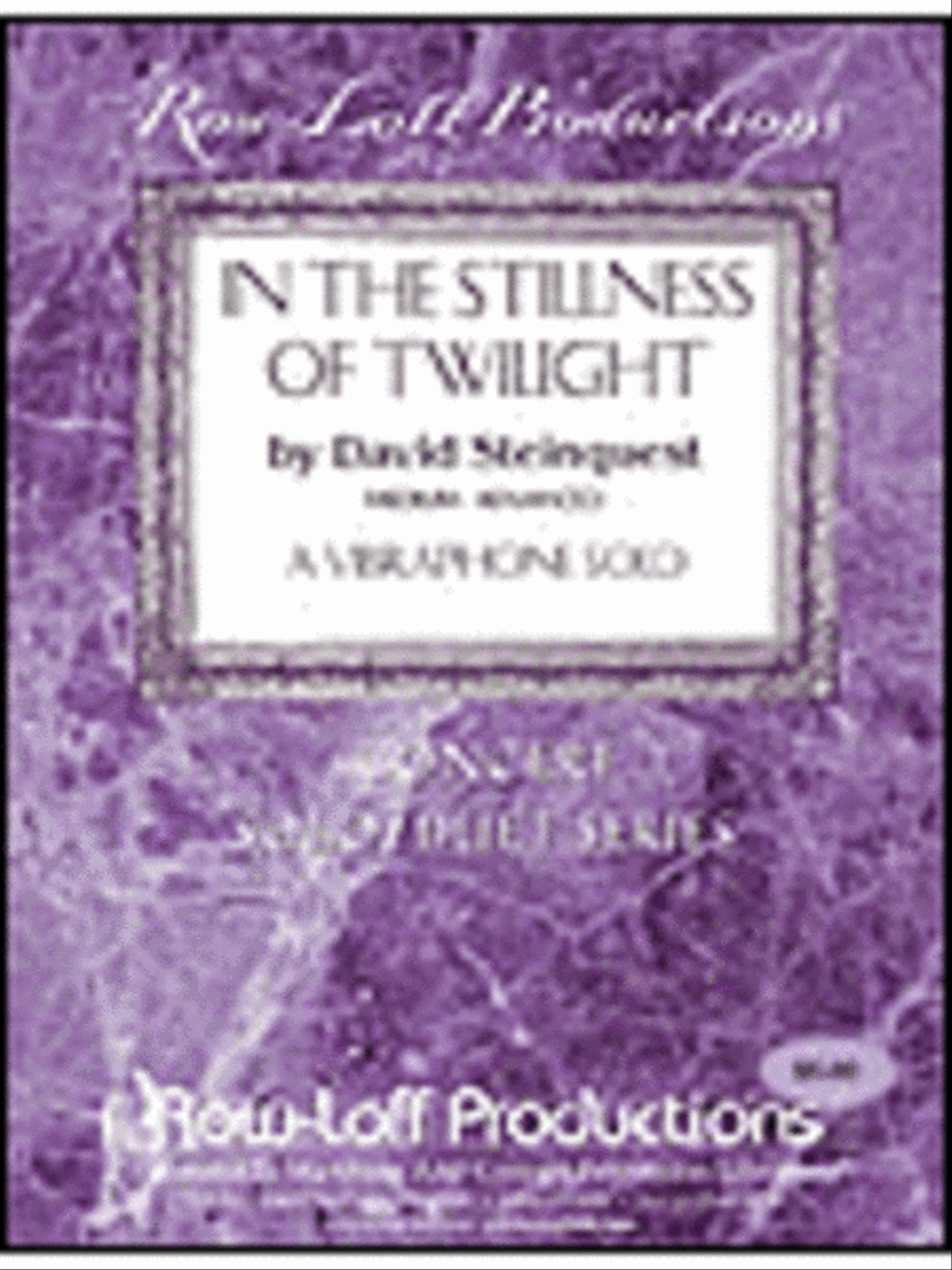 In the Stillness of Twilight - Vibraphone Percussion scores gallery preview page 1
