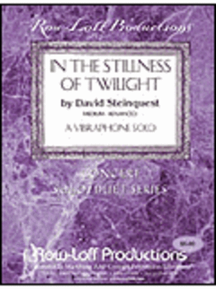 Book cover for In the Stillness of Twilight - Vibraphone