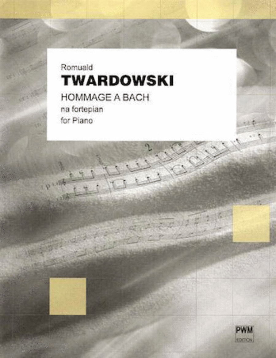 Hommage a Bach Hommage a Bach Piano Solo scores gallery preview page 1
