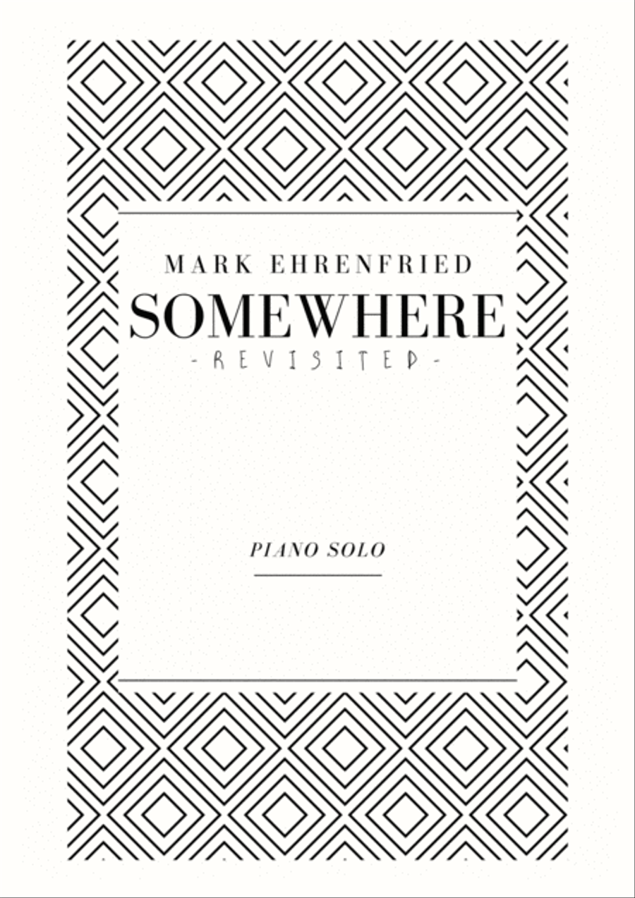 Mark Ehrenfried - Somewhere (revisited) Piano Solo scores gallery preview page 1