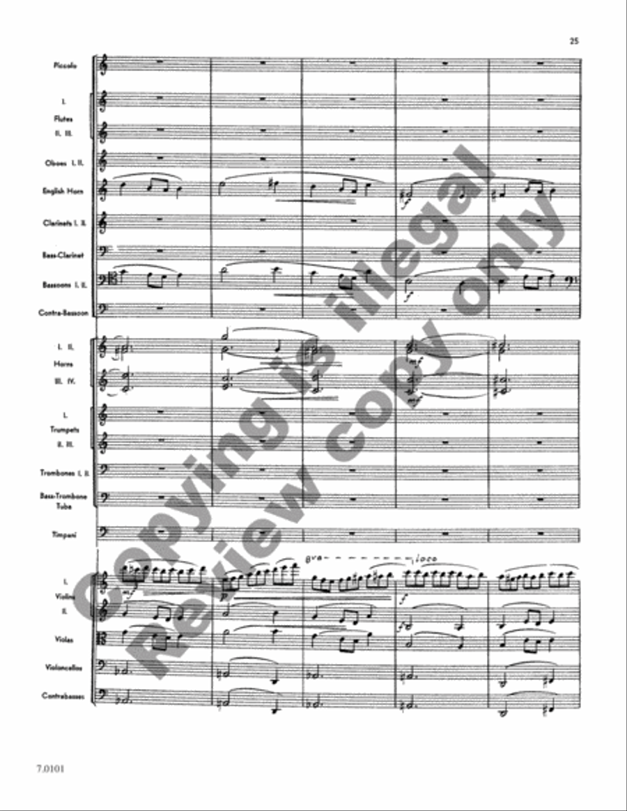 Symphony No. 1 Symphony No. 1 Full Orchestra scores gallery preview page 12