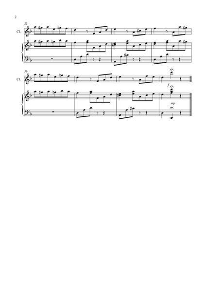 Fur Elise for Clarinet and Piano image number null
