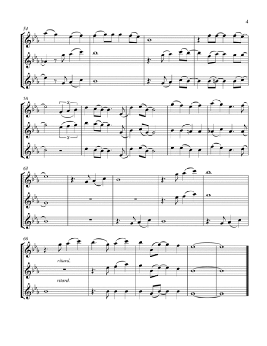 A Whole New World Clarinet Trio scores gallery preview page 5